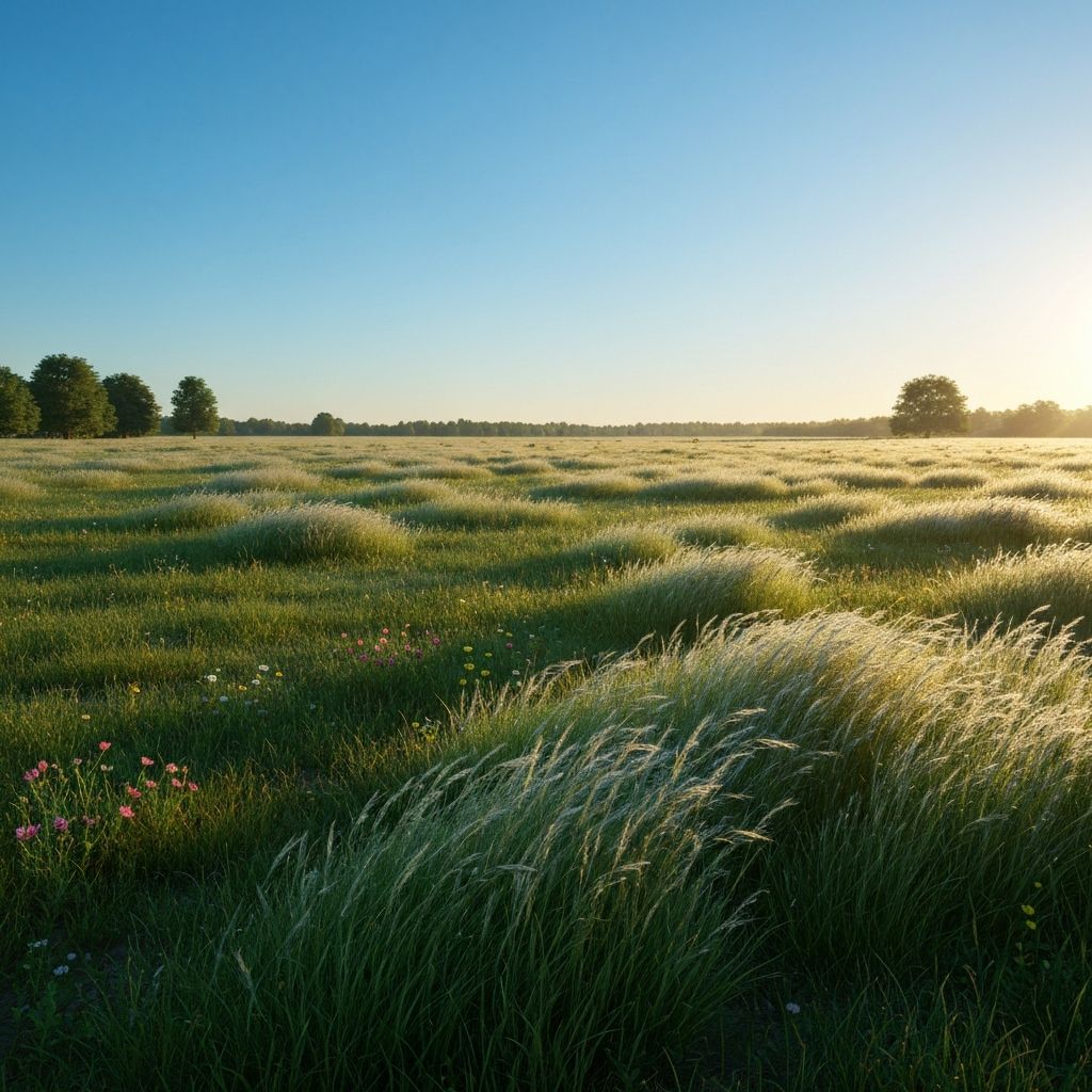 Mirna scena u prirodi koja simbolizuje mentalni mir